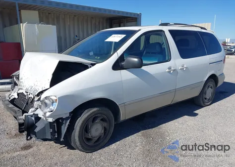 1999 Toyota Sienna Le/Xle from USA, damaged, VIN 4T3ZF13C5XU149057